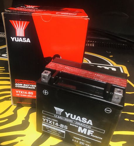 YUASA Batterie YTX14-BS