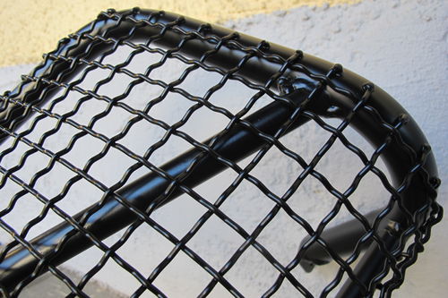 Tank Roll-over bar "PRO" - Black with Fence