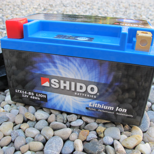 Shido Litium Ion Batterie LTX14-BS Lion