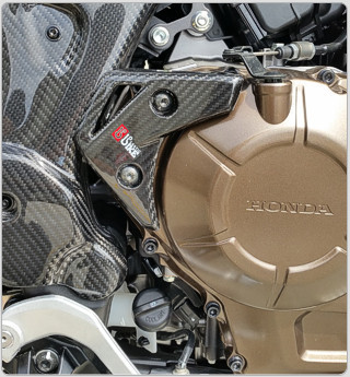 Carbon cover RX engine
